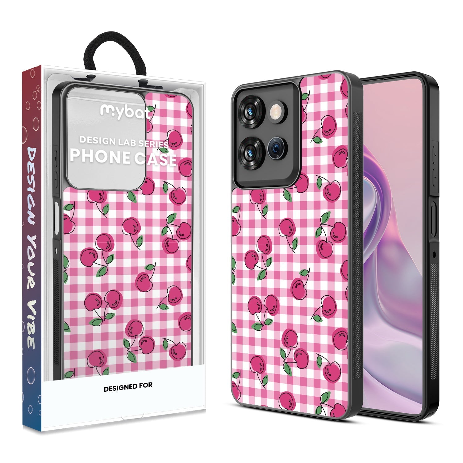 MyBat Design Lab Series Case for Motorola Moto G Power 5G 2026 / 2025 - Pink Cherries