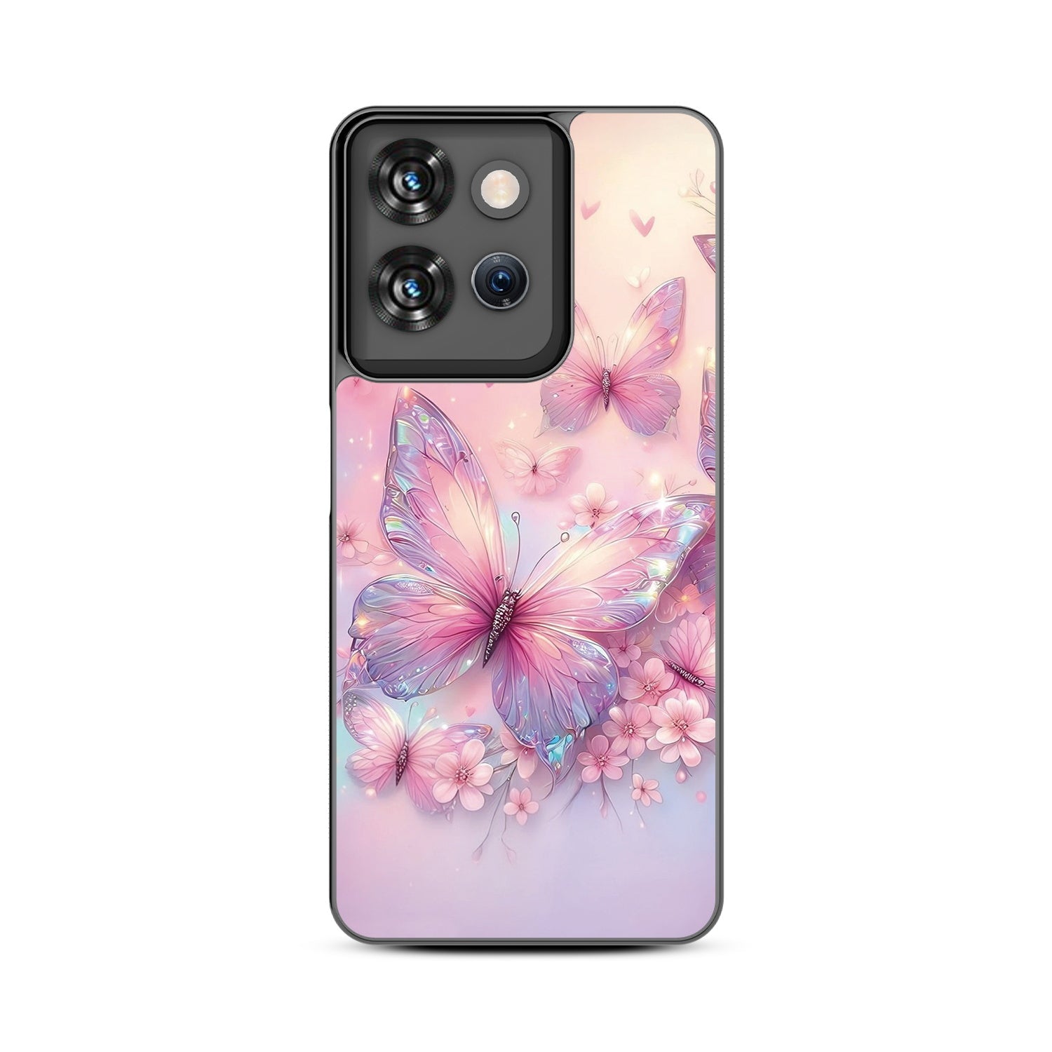MyBat Design Lab Series Case for Motorola Moto G Power 5G 2026 / 2025 - Pink Butterflies