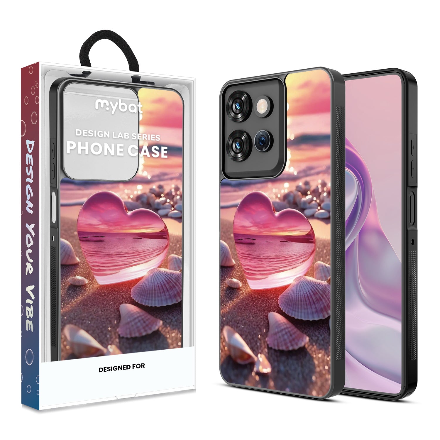 MyBat Design Lab Series Case for Motorola Moto G Power 5G 2026 / 2025 - Sunset Beach Love