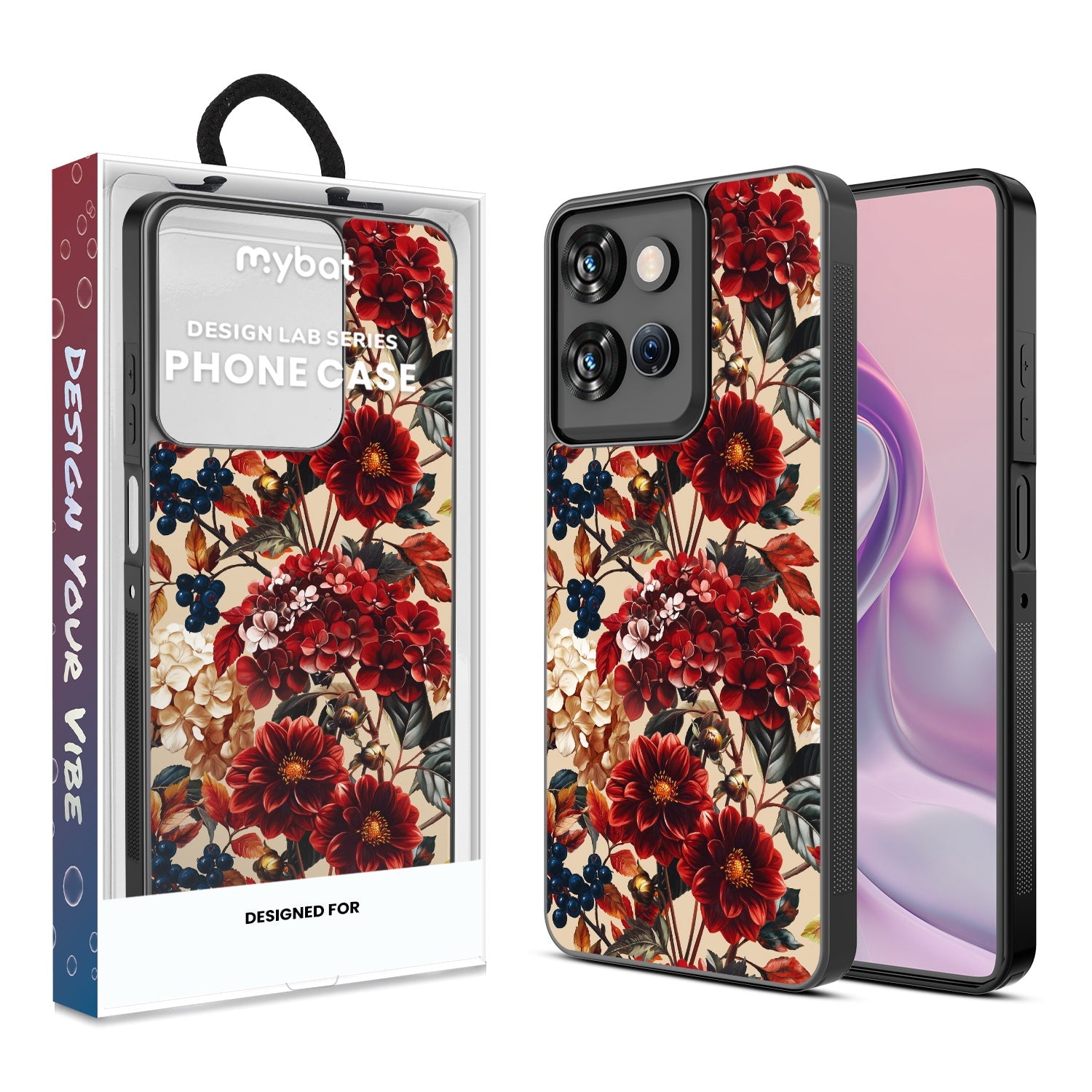 MyBat Design Lab Series Case for Motorola Moto G Power 5G 2026 / 2025 - Rust & Bloom