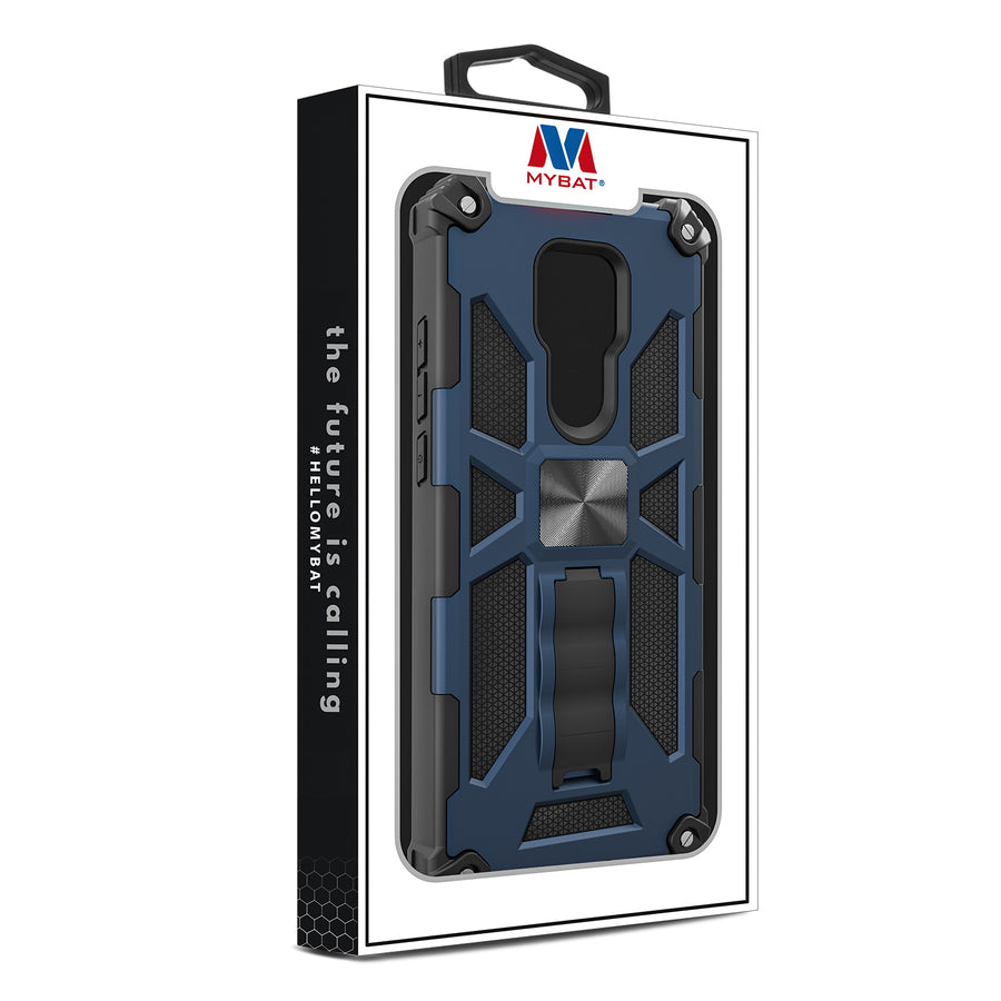 MyBat Sturdy Hybrid Protector Cover (with Stand) for Motorola Moto G Play (2021) - Ink Blue / Black - MMGPY21CSFSSS002-10.jpg