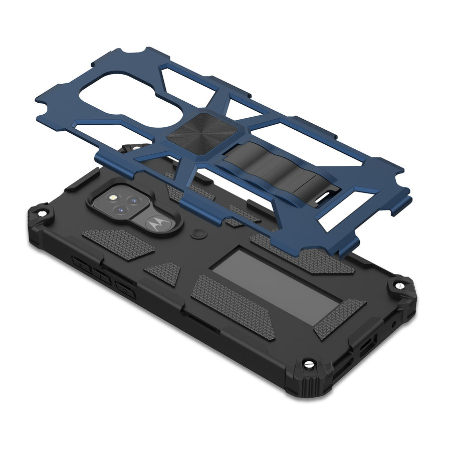 MyBat Sturdy Hybrid Protector Cover (with Stand) for Motorola Moto G Play (2021) - Ink Blue / Black - MMGPY21CSFSSS002-8.jpg