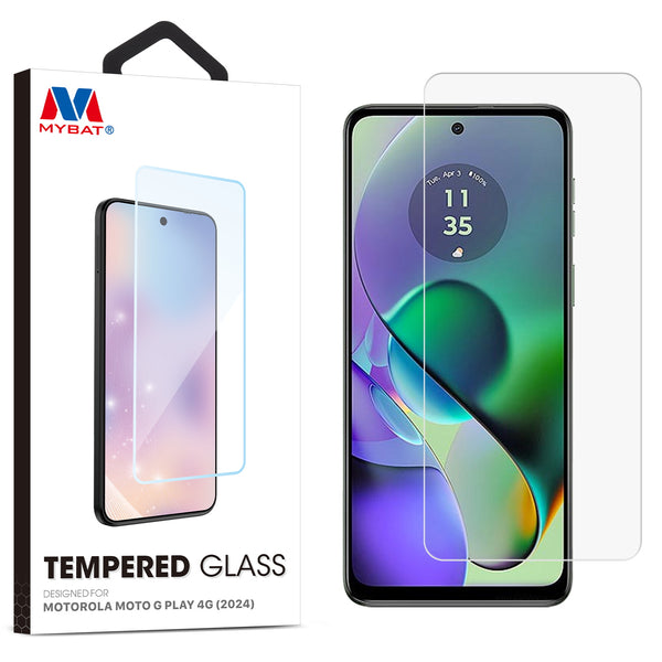 MyBat Tempered Glass Screen Protector (2.5D) for Motorola Moto G Play 4G (2024) - Clear - MMGPY24SCN81-1.jpg