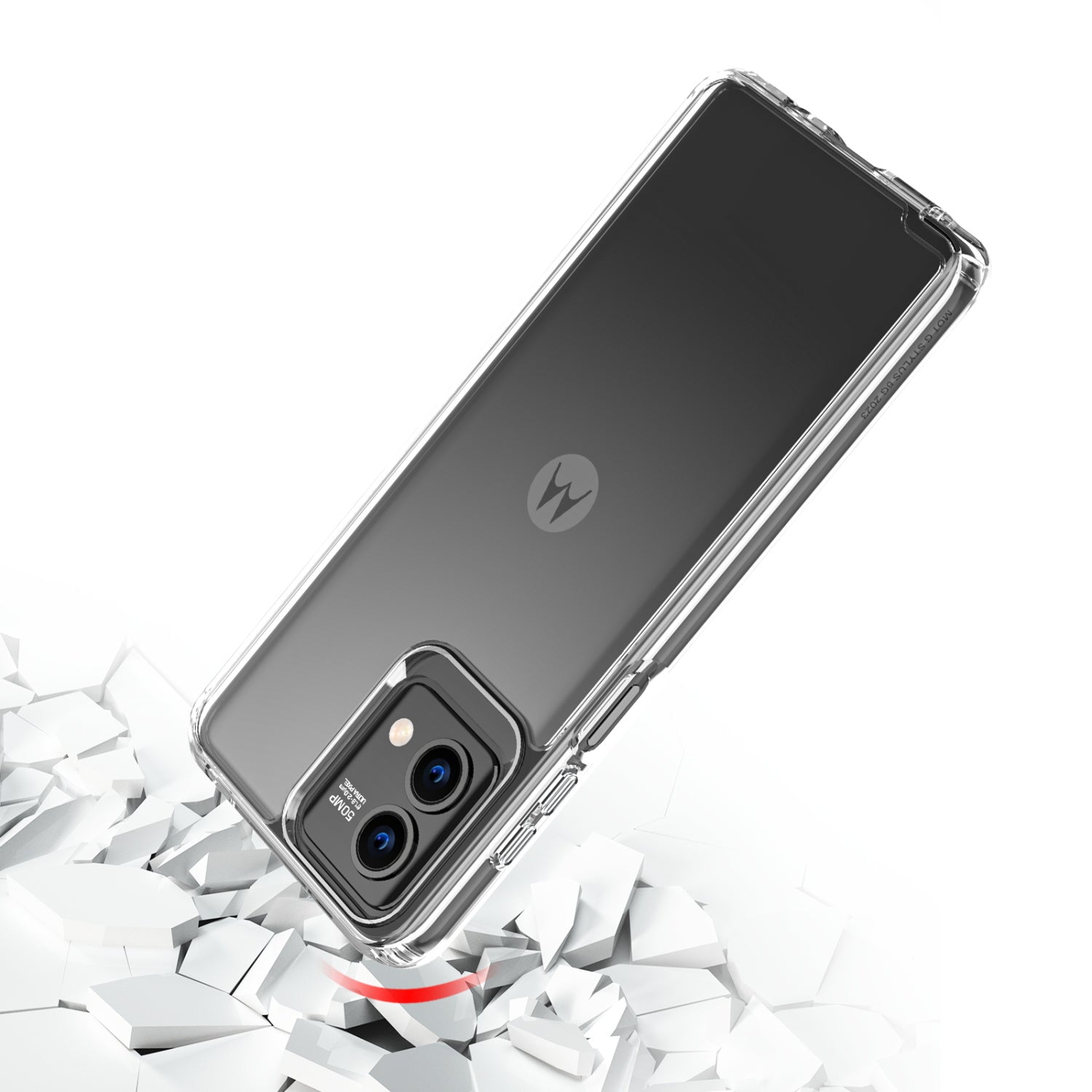 MyBat Gummy Series Case for Motorola Moto G Stylus 5G (2023) - Clear - MMGS5G23CSCAM0141-5.jpg