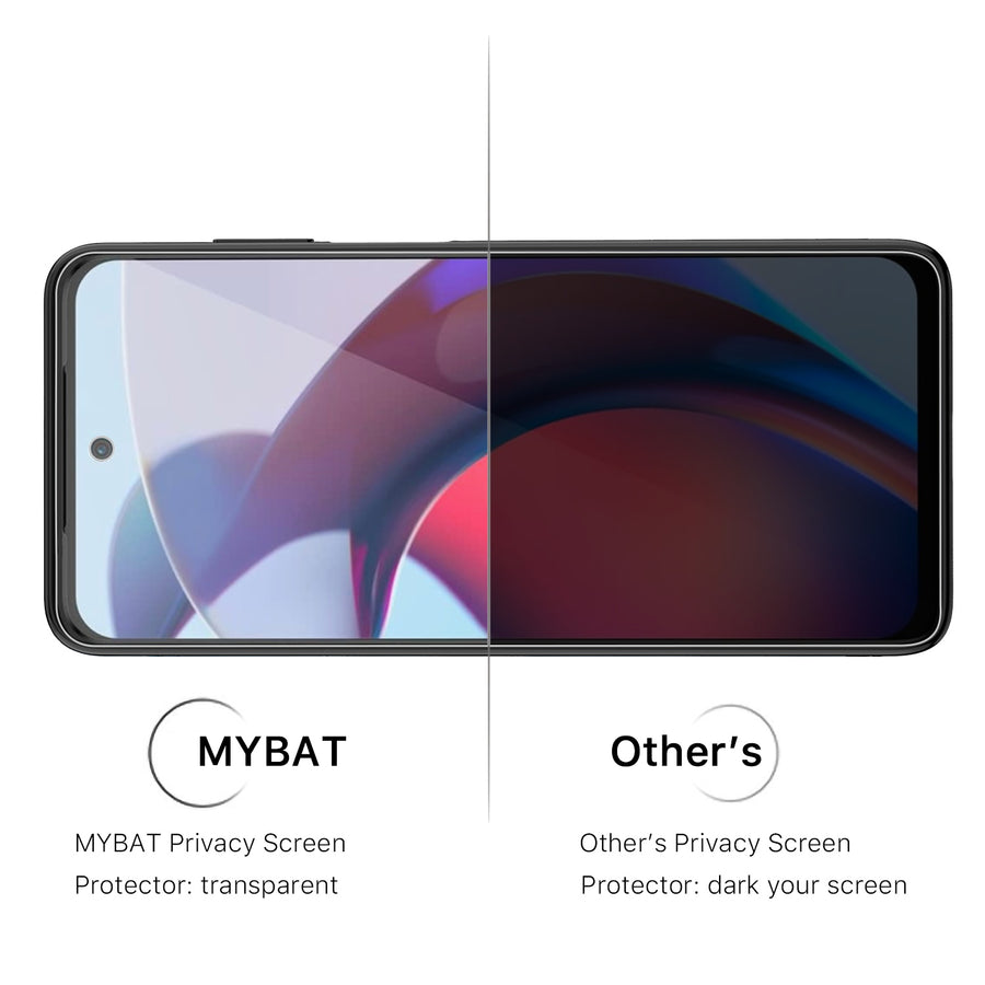 MyBat Privacy Tempered Glass Screen Protector (2.5D) for Motorola Moto G Stylus 5G (2023) / Moto G Stylus 4G (2023) - Black - MMGS5G23SC67-4.jpg