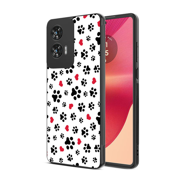 MyBat Design Lab Series Case for Motorola Moto G Stylus 5G (2024) - Paw Prints and Hearts - MMGS5G24CSLESM001-2.jpg
