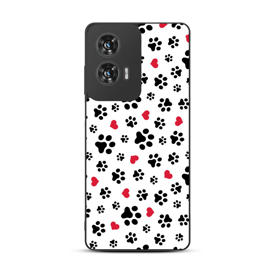 MyBat Design Lab Series Case for Motorola Moto G Stylus 5G (2024) - Paw Prints and Hearts - MMGS5G24CSLESM001-3.jpg