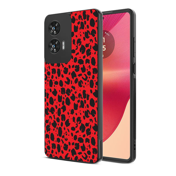MyBat Design Lab Series Case for Motorola Moto G Stylus 5G (2024) - Red Leopard Print - MMGS5G24CSLESM008-2.jpg
