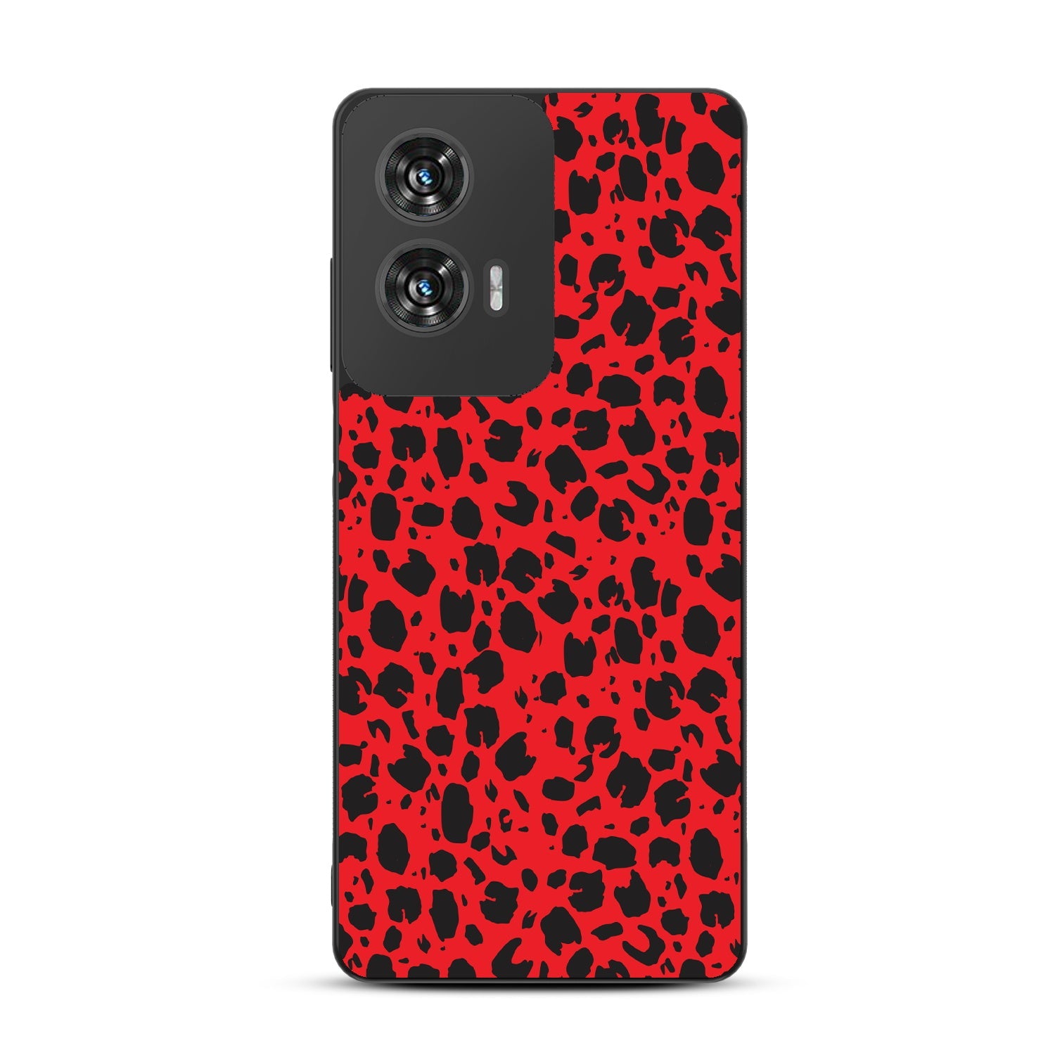 MyBat Design Lab Series Case for Motorola Moto G Stylus 5G (2024) - Red Leopard Print