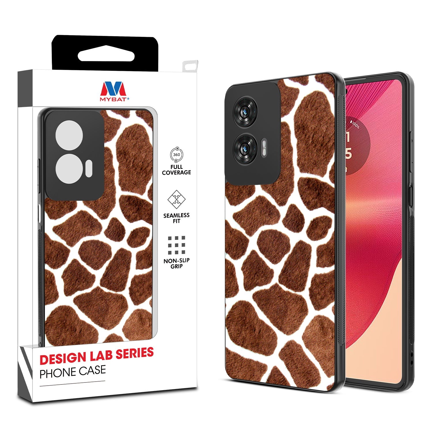 MyBat Design Lab Series Case for Motorola Moto G Stylus 5G (2024) - Giraffe spots