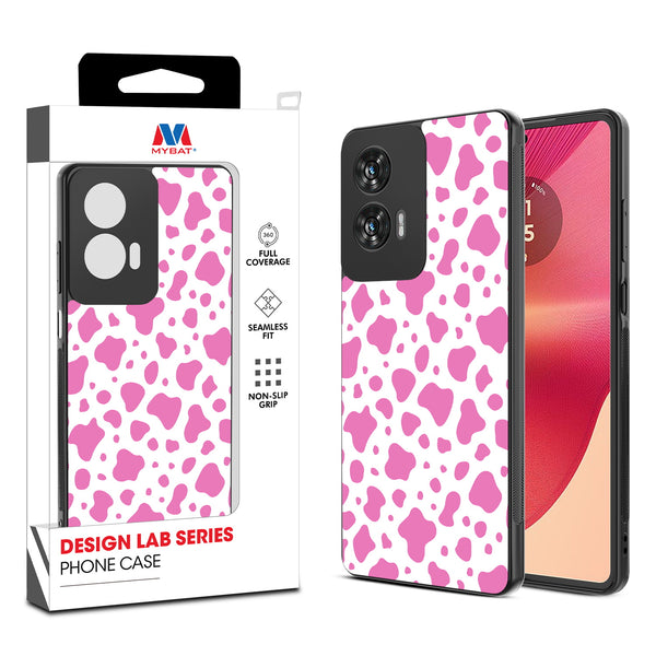 MyBat Design Lab Series Case for Motorola Moto G Stylus 5G (2024) - Pink Cow Print - MMGS5G24CSLESM015-1.jpg
