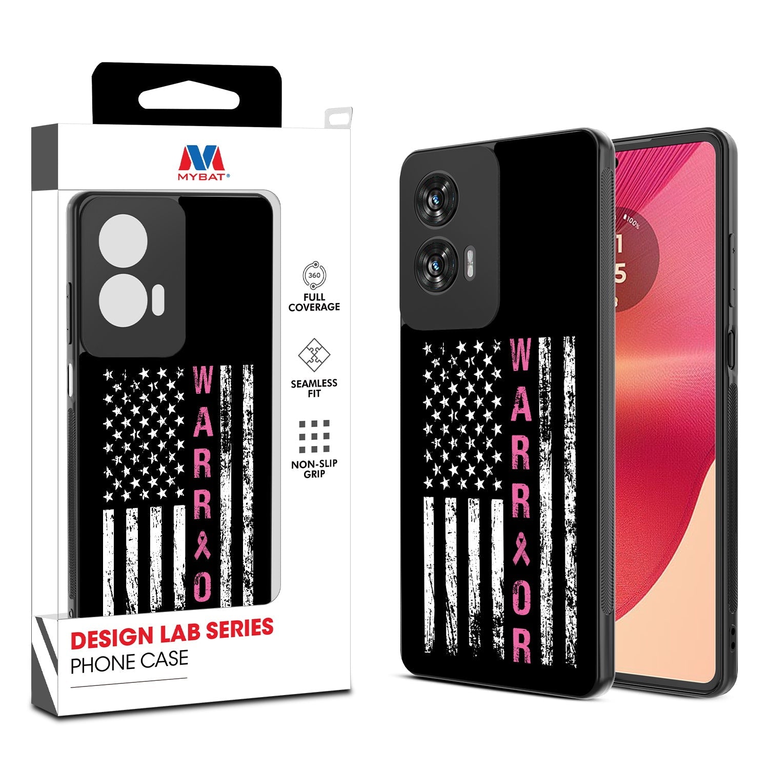 MyBat Design Lab Series Case for Motorola Moto G Stylus 5G (2024) - Pink Ribbon