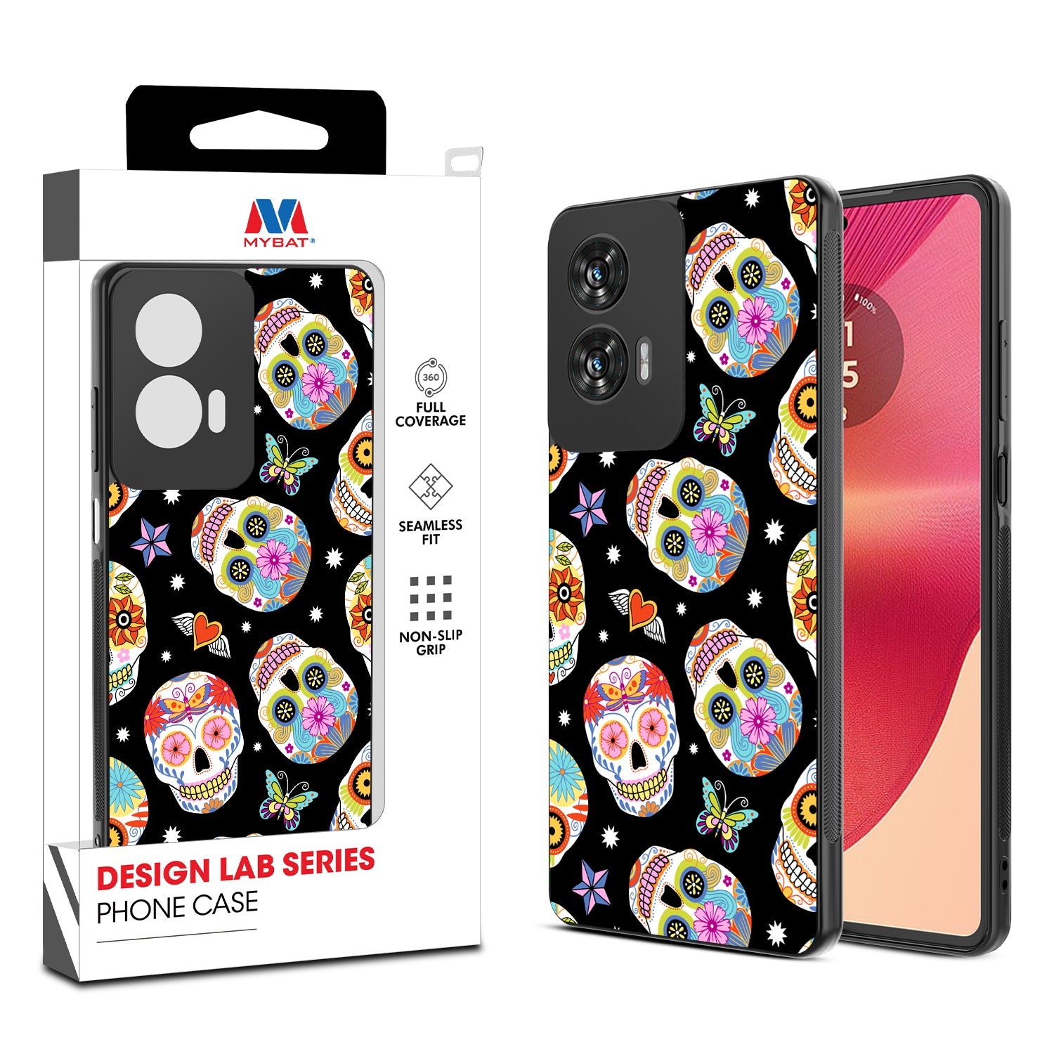 MyBat Design Lab Series Case for Motorola Moto G Stylus 5G (2024) - Day of the Dead