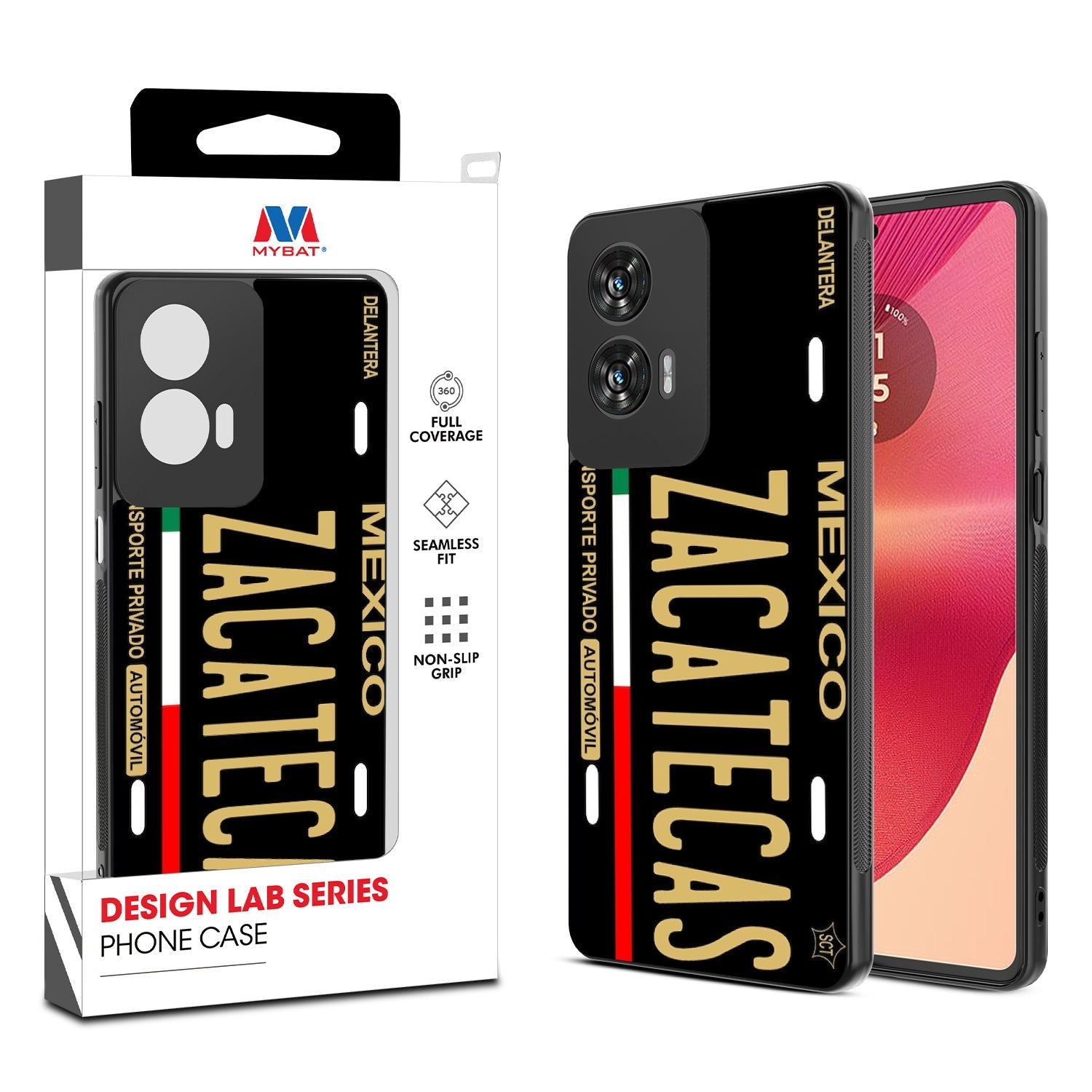 MyBat Design Lab Series Case for Motorola Moto G Stylus 5G (2024) - Zacatecas Black
