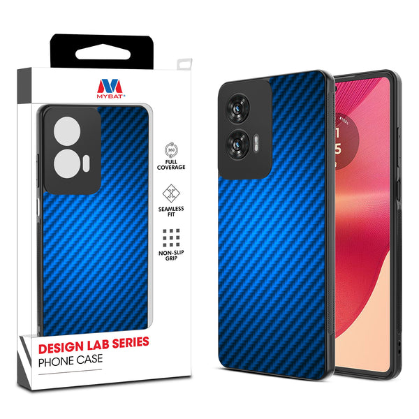 MyBat Design Lab Series Case for Motorola Moto G Stylus 5G (2024) - Blue Carbon Fiber - MMGS5G24CSLESM084-1.jpg