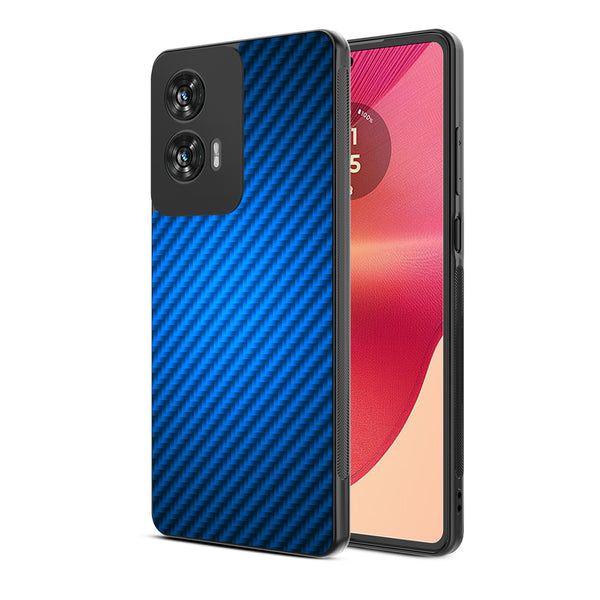 MyBat Design Lab Series Case for Motorola Moto G Stylus 5G (2024) - Blue Carbon Fiber - MMGS5G24CSLESM084-2.jpg