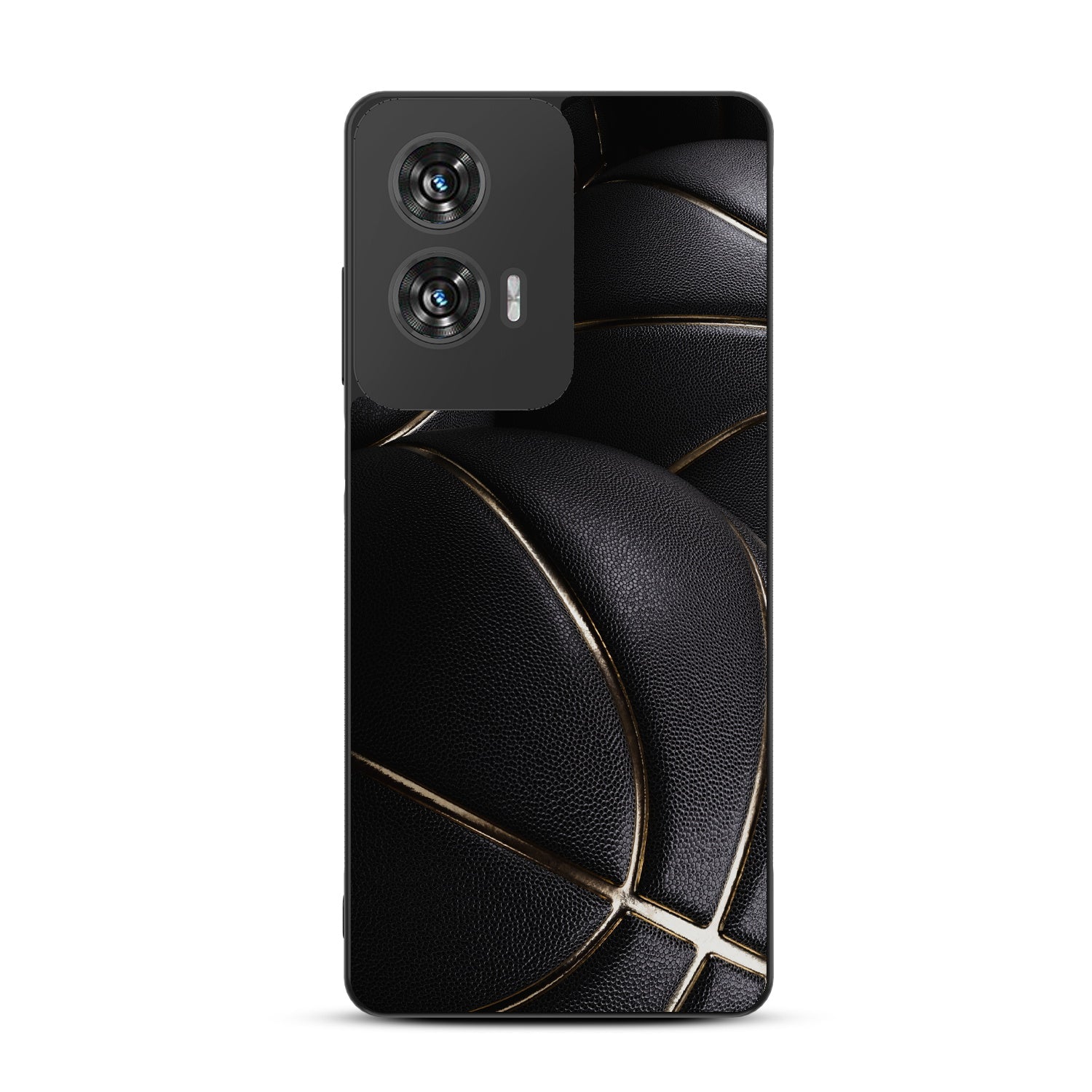 MyBat Design Lab Series Case for Motorola Moto G Stylus 5G (2024) - Black Basketballs
