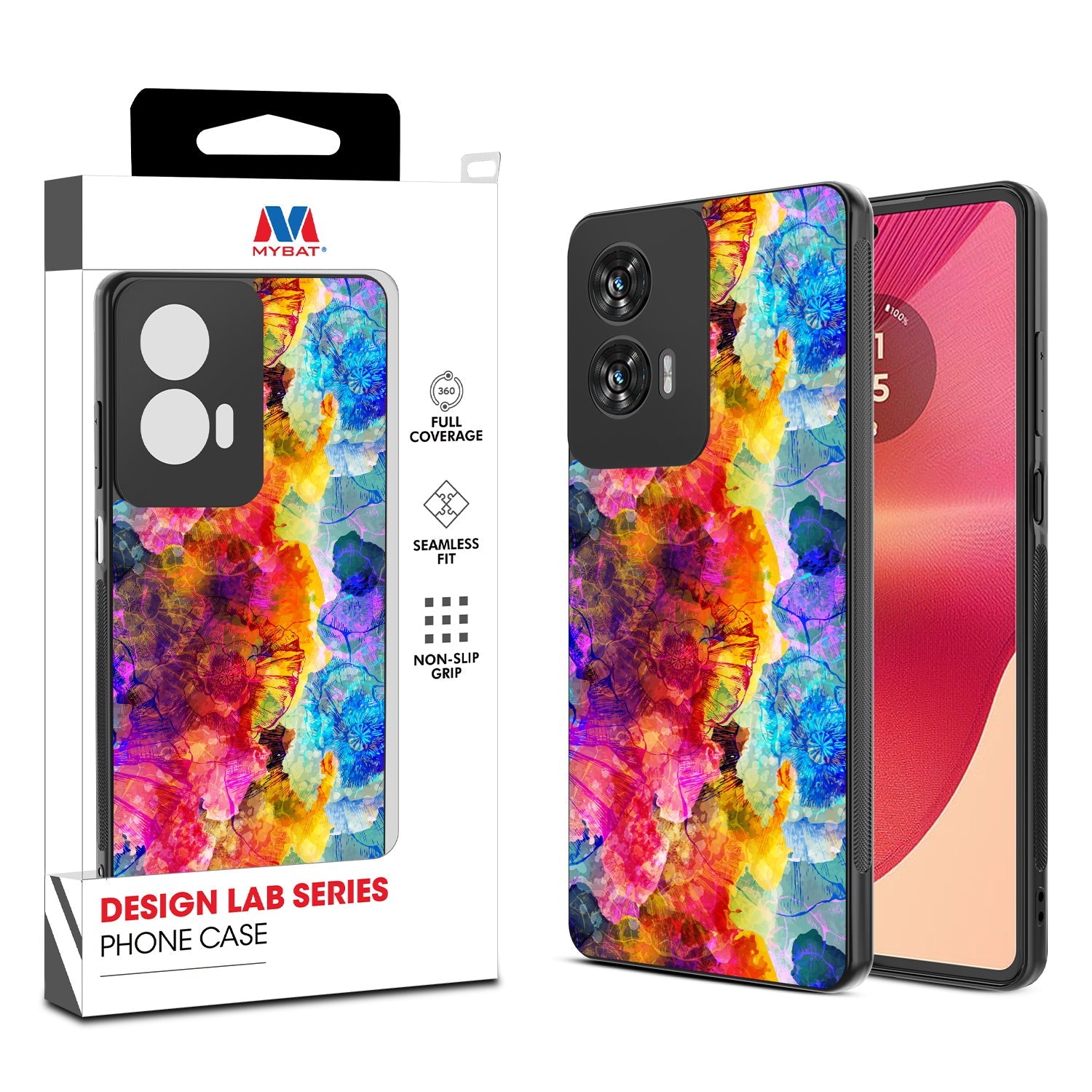 MyBat Design Lab Series Case for Motorola Moto G Stylus 5G (2024) - Color Burst