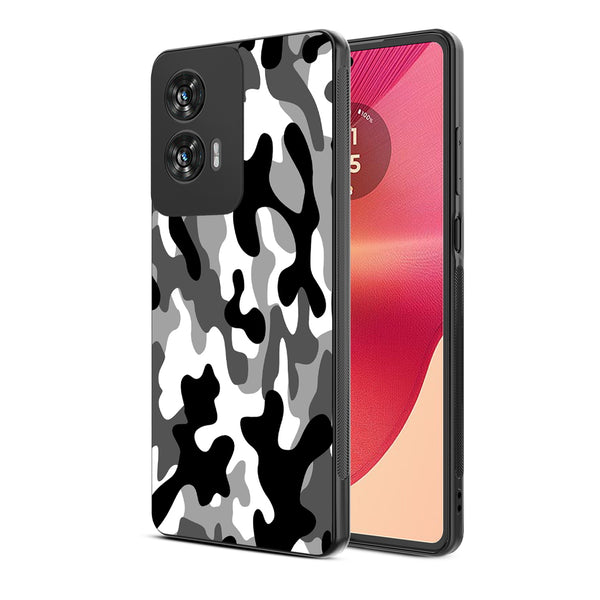 MyBat Design Lab Series Case for Motorola Moto G Stylus 5G (2024) - Black & White Camouflage - MMGS5G24CSLESM122-2.jpg