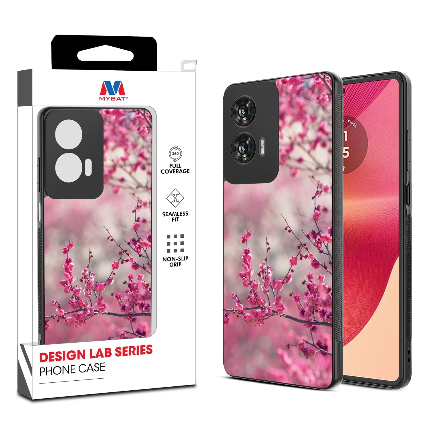 MyBat Design Lab Series Case for Motorola Moto G Stylus 5G (2024) - Sakura Blooms