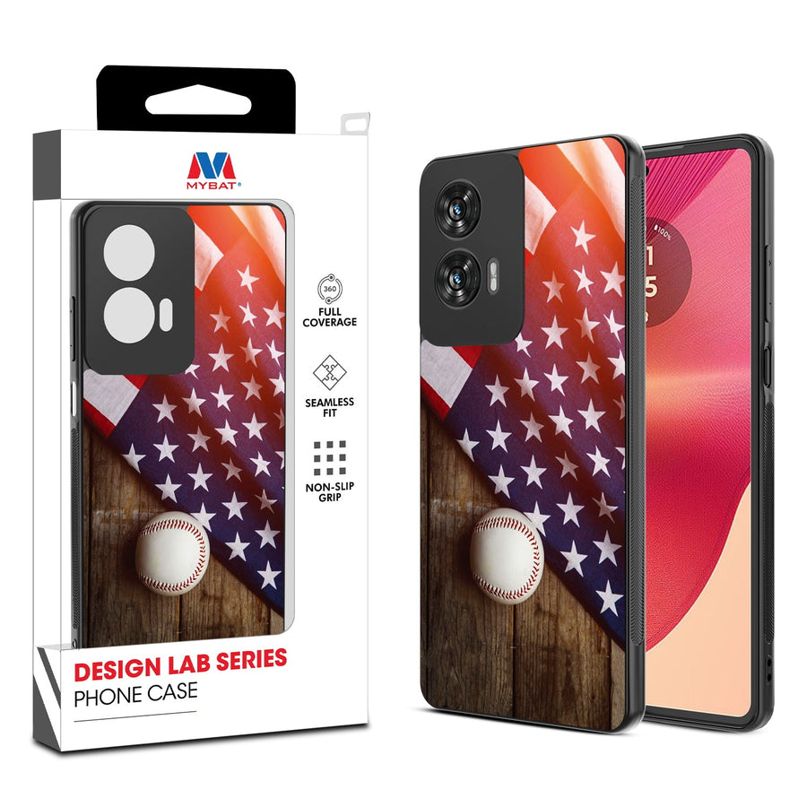 MyBat Design Lab Series Case for Motorola Moto G Stylus 5G (2024) - Patriotic Pitch