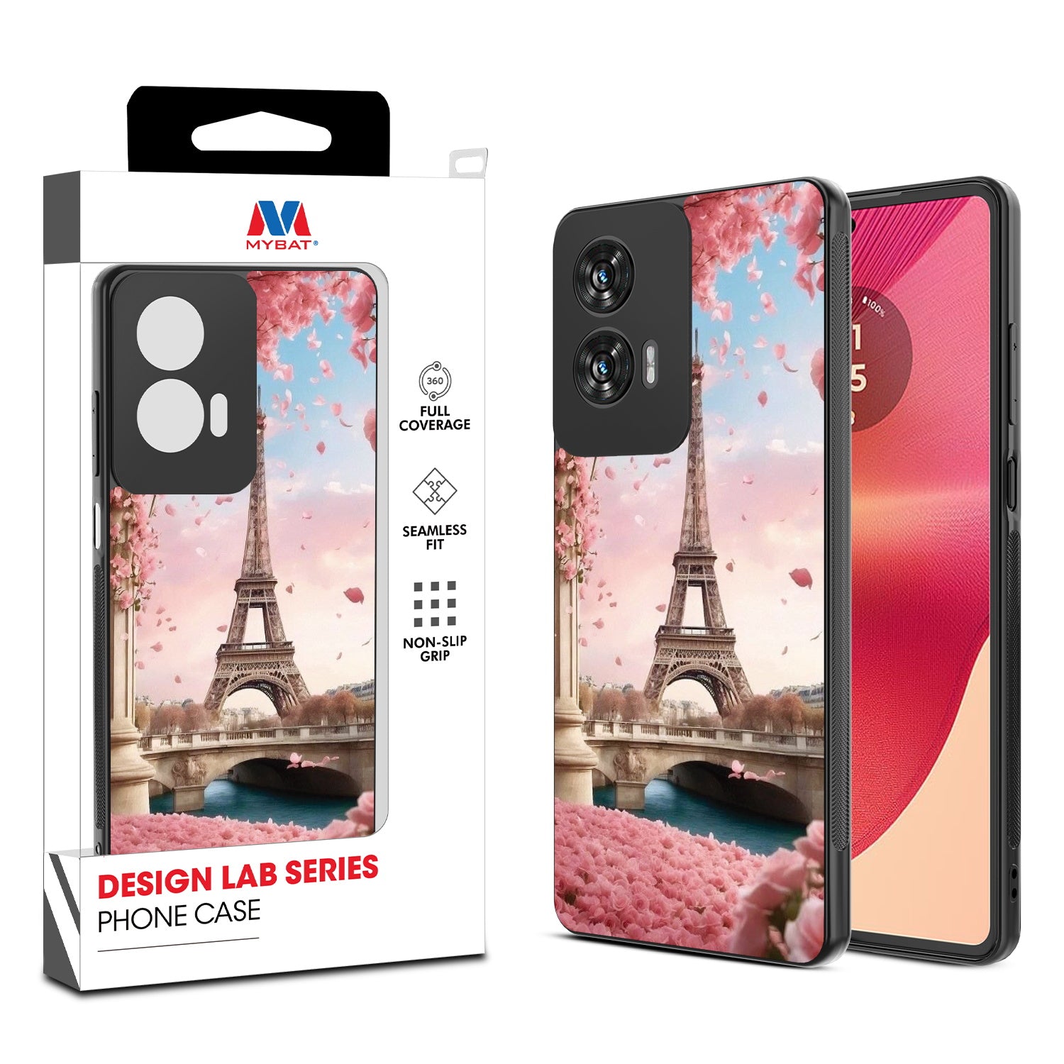 MyBat Design Lab Series Case for Motorola Moto G Stylus 5G (2024) - Paris In Bloom