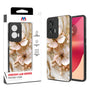 MyBat Design Lab Series Case for Motorola Moto G Stylus 5G (2024) - Golden Petal Glow