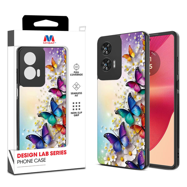 MyBat Design Lab Series Case for Motorola Moto G Stylus 5G (2024) - Rainbow Butterflies - MMGS5G24CSLESM187-1.jpg
