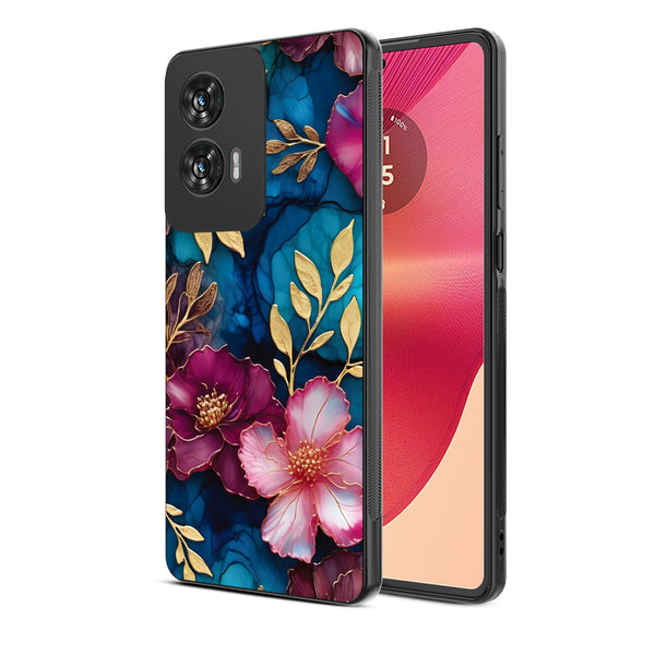 MyBat Design Lab Series Case for Motorola Moto G Stylus 5G (2024) - Gilded Petals - MMGS5G24CSLESM188-2.jpg