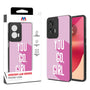 MyBat Design Lab Series Case for Motorola Moto G Stylus 5G (2024) - You Go, Girl