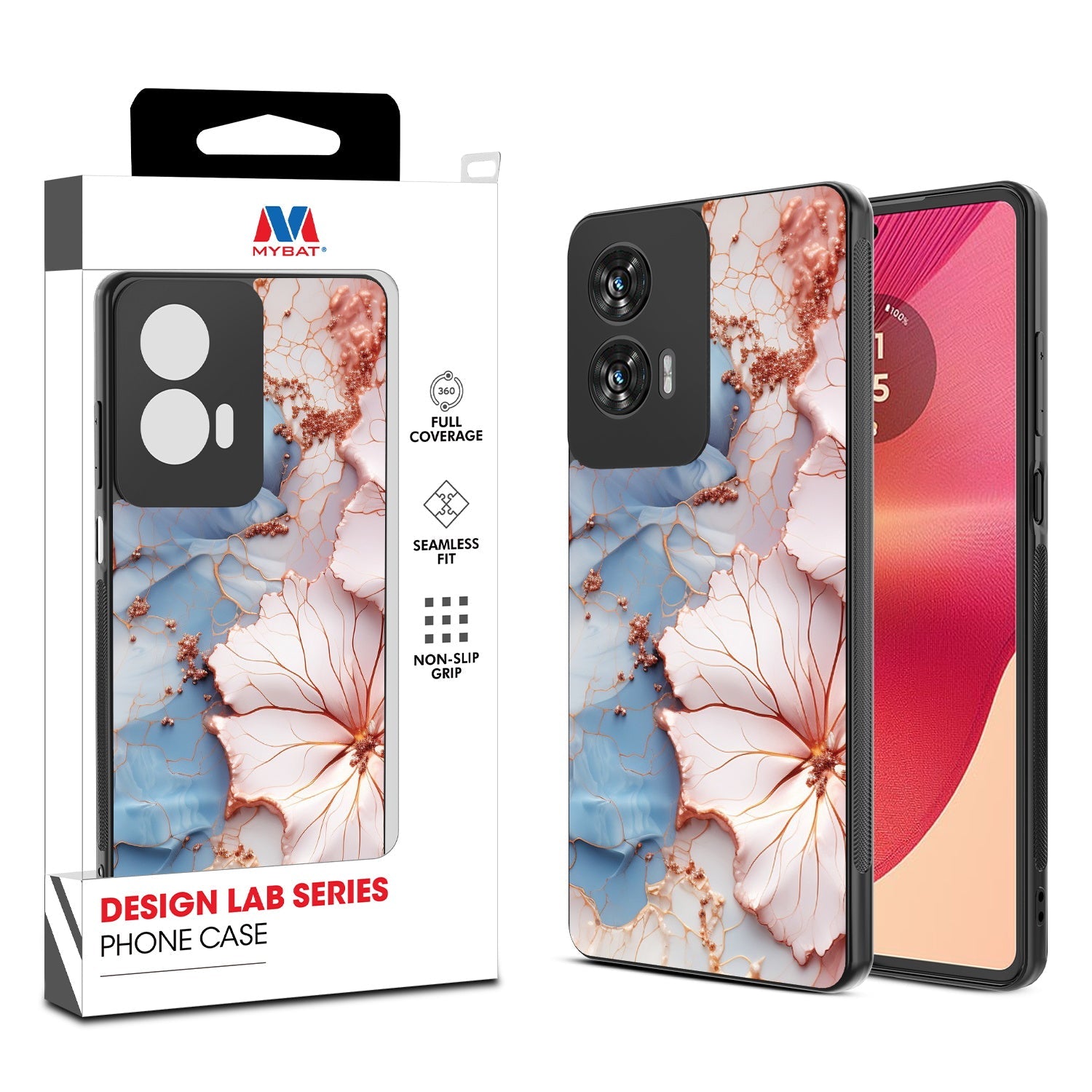 MyBat Design Lab Series Case for Motorola Moto G Stylus 5G (2024) - Petal Veins