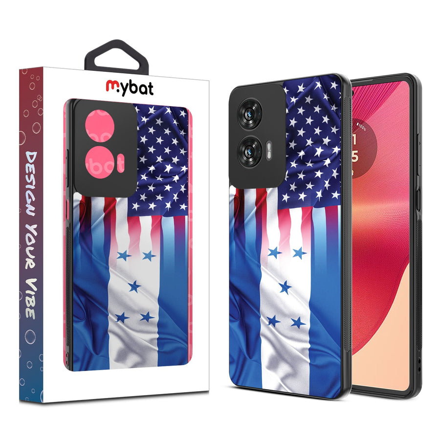 MyBat Design Lab Series Case for Motorola Moto G Stylus 5G (2024) - Honduras-USA Flag