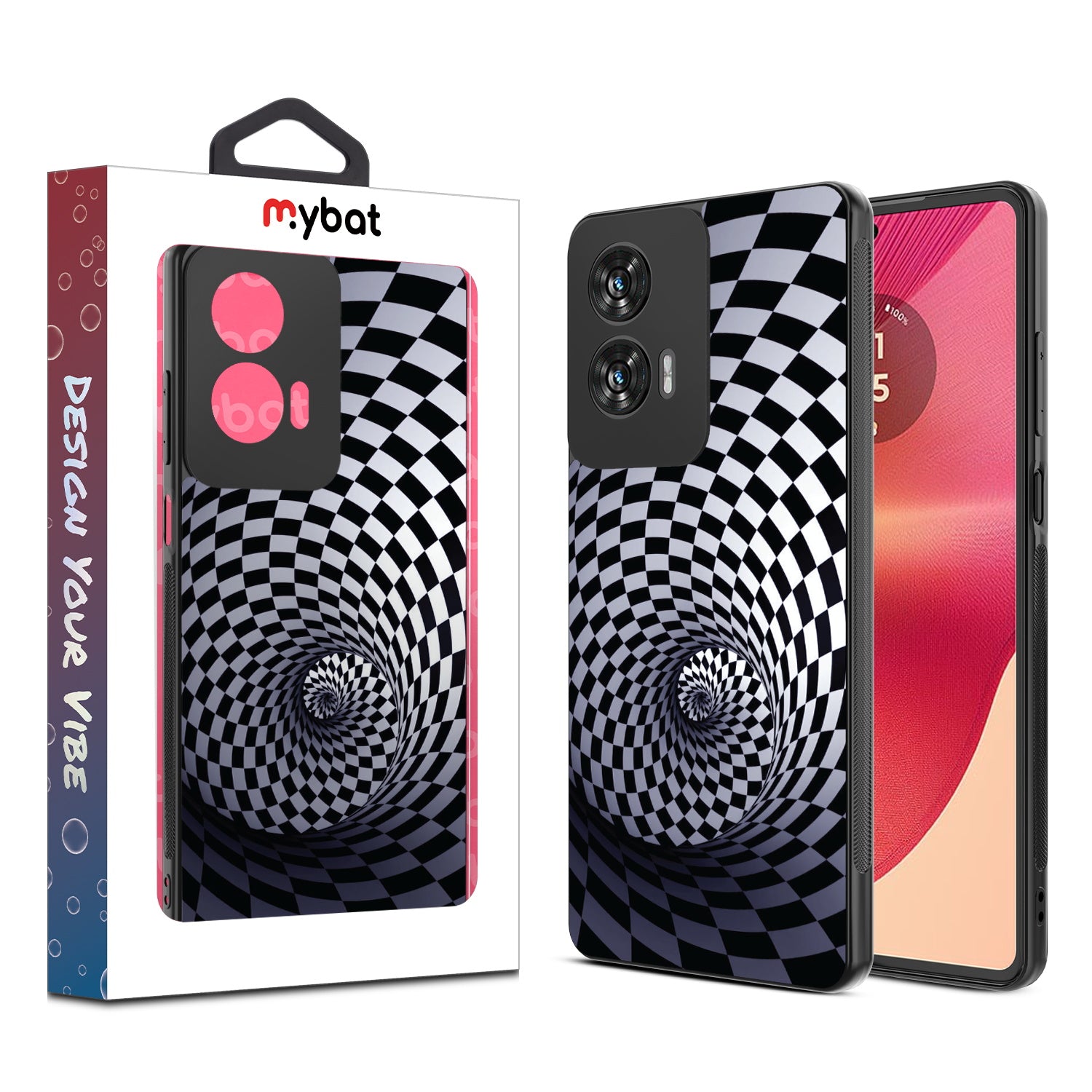 MyBat Design Lab Series Case for Motorola Moto G Stylus 5G (2024) - Spiral Out