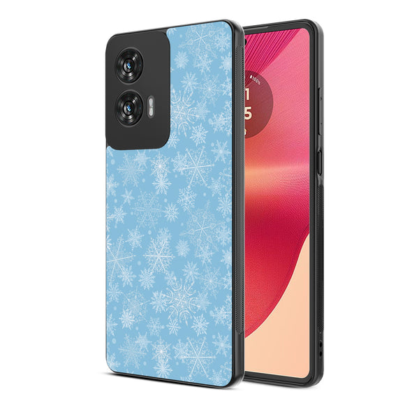 MyBat Design Lab Series Case for Motorola Moto G Stylus 5G (2024) - Blue Snowflakes - MMGS5G24CSLESM283-2.jpg
