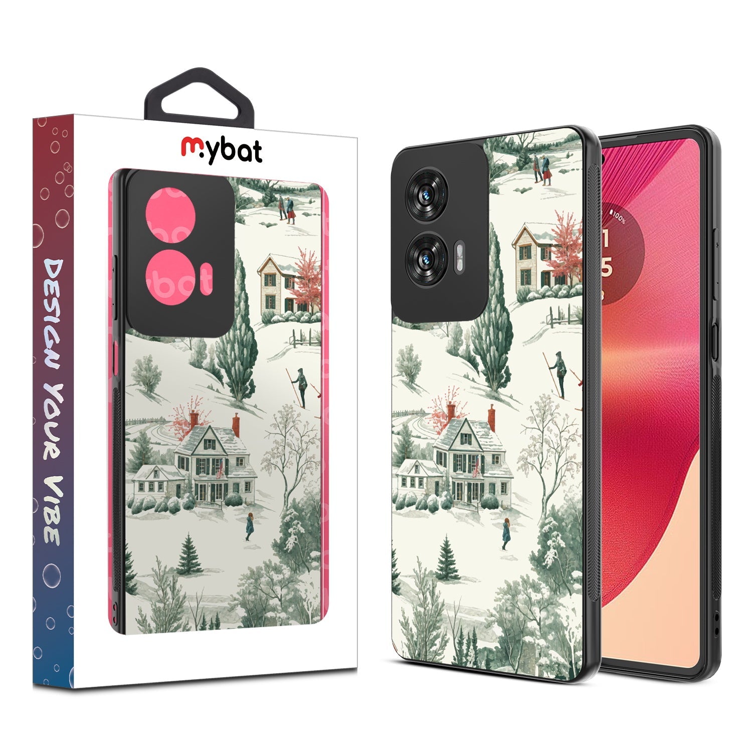 MyBat Design Lab Series Case for Motorola Moto G Stylus 5G (2024) - Ski Lodge