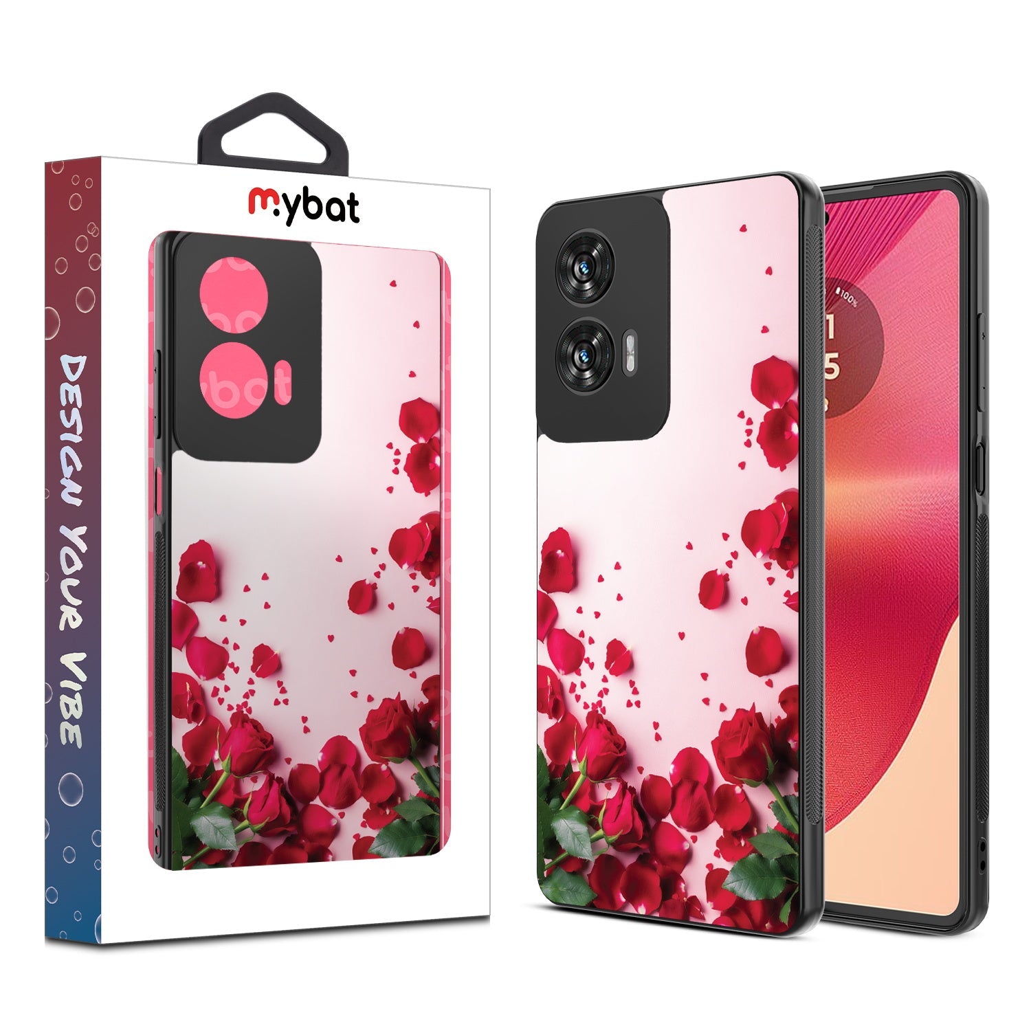 MyBat Design Lab Series Case for Motorola Moto G Stylus 5G (2024) - Rose Petals