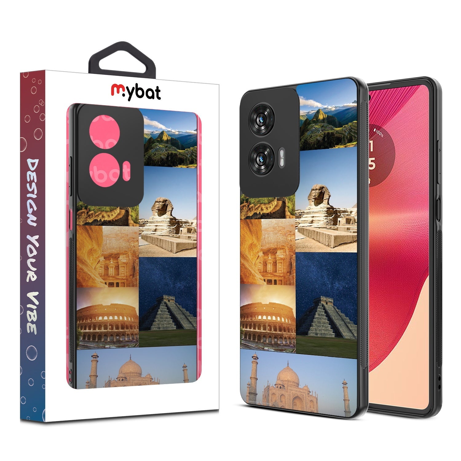 MyBat Design Lab Series Case for Motorola Moto G Stylus 5G (2024) - 7 Wonders