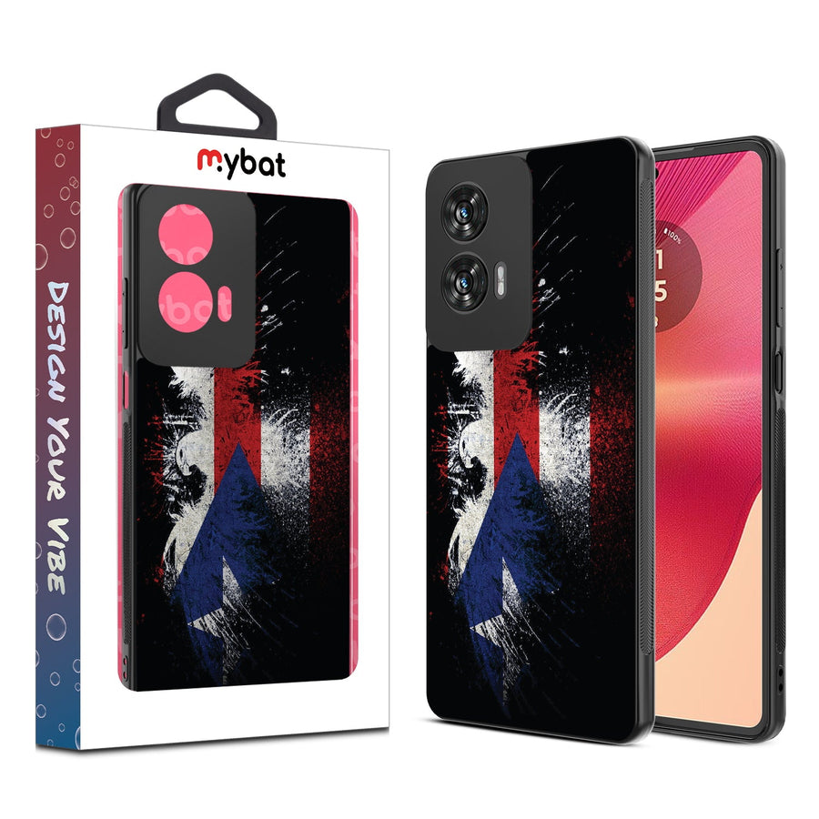 MyBat Design Lab Series Case for Motorola Moto G Stylus 5G (2024) - Puerto Rico Eagle Flag