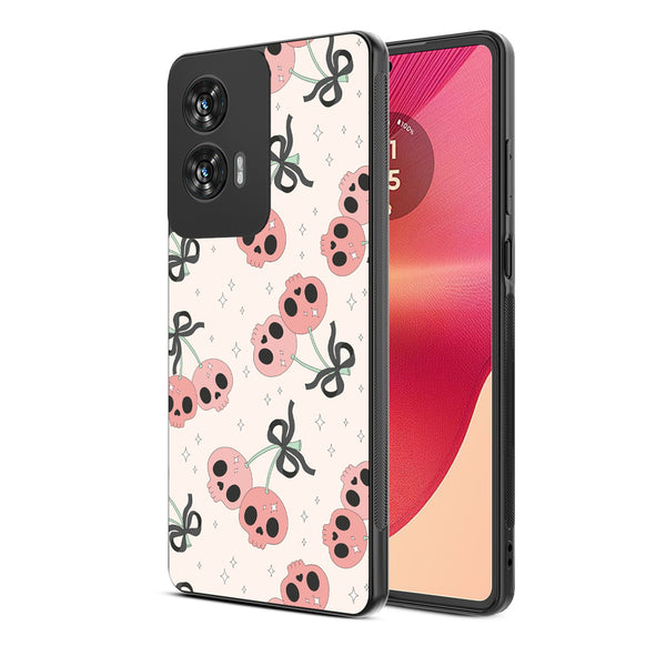 MyBat Design Lab Series Case for Motorola Moto G Stylus 5G (2024) - Cherry Skulls - MMGS5G24CSLESM408-2.jpg