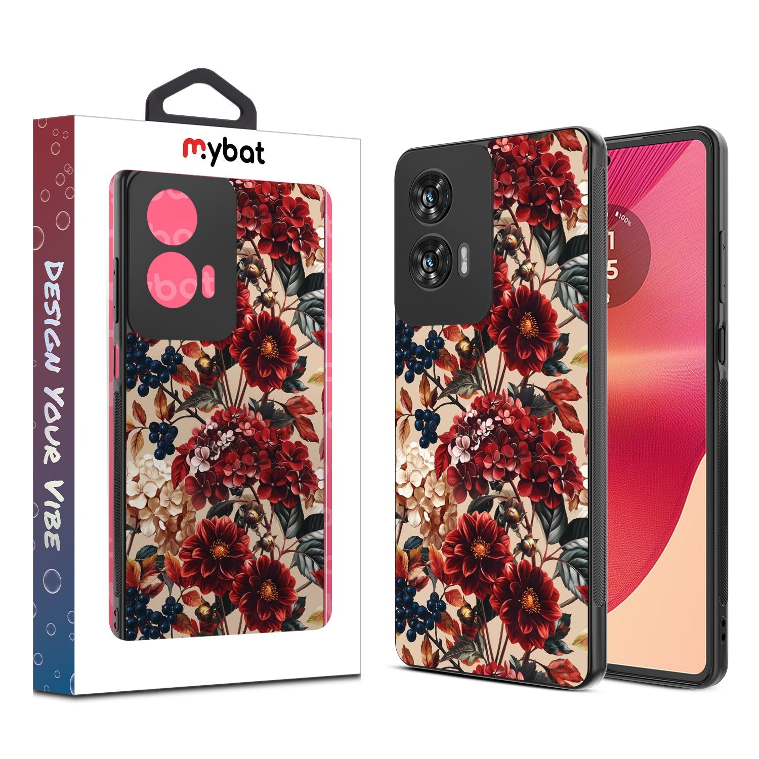 MyBat Design Lab Series Case for Motorola Moto G Stylus 5G (2024) - Rust & Bloom