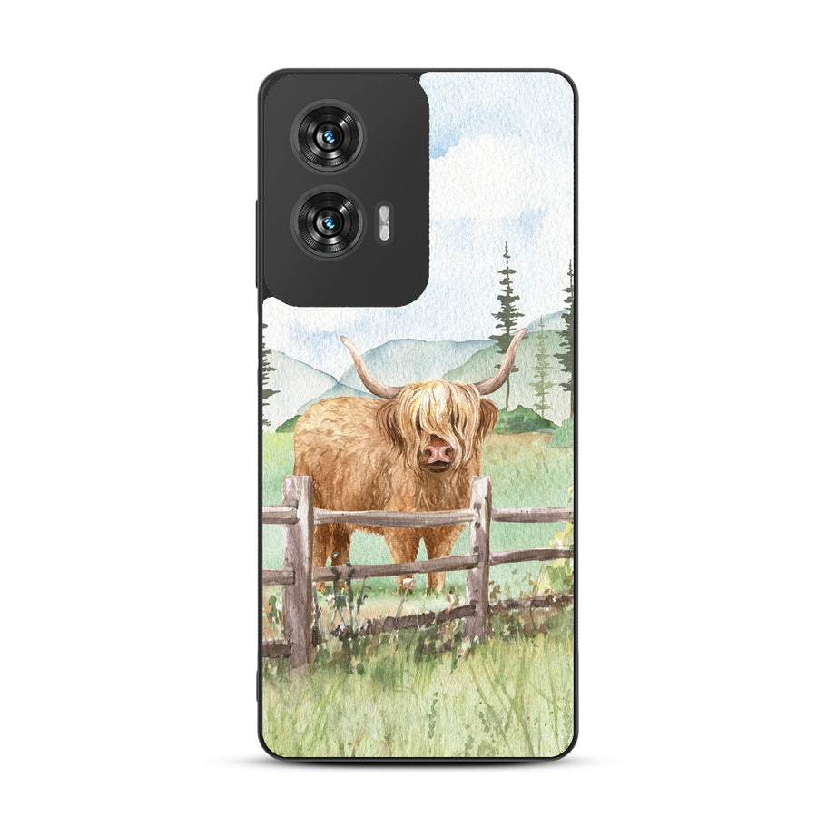 MyBat Design Lab Series Case for Motorola Moto G Stylus 5G (2024) - Highland Cow - MMGS5G24CSLESM470-3.jpg