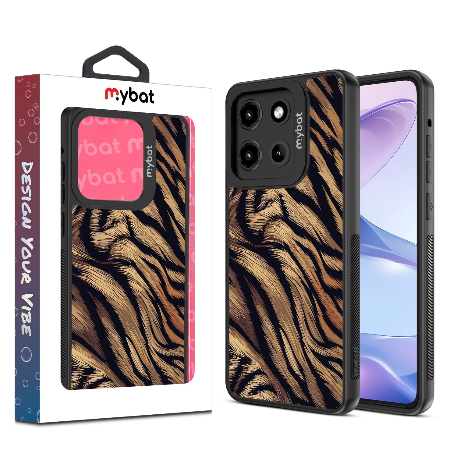 MyBat Design Lab Series Case for Motorola Moto G Stylus 5G (2025) / Moto G Stylus 5G (2026) - Tiger Fur