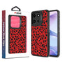 MyBat Design Lab Series Case for Motorola Moto G Stylus 5G (2025) / Moto G Stylus 5G (2026) - Red Leopard Print