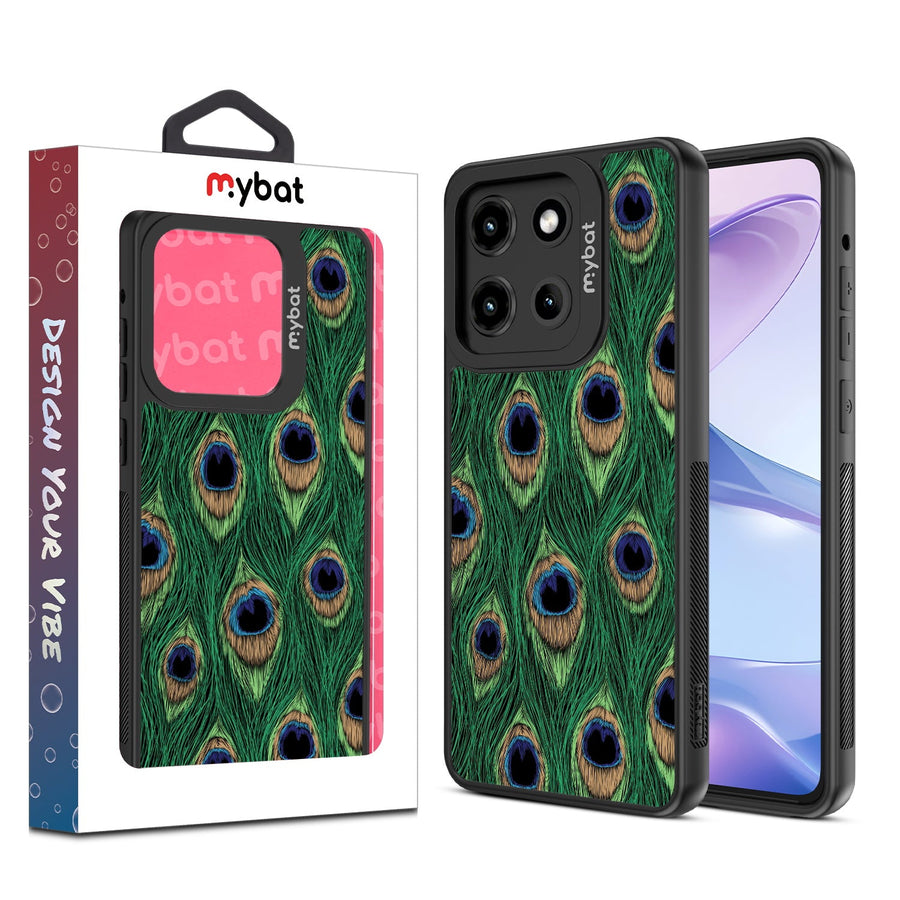 MyBat Design Lab Series Case for Motorola Moto G Stylus 5G (2025) / Moto G Stylus 5G (2026) - Peacock Feathers
