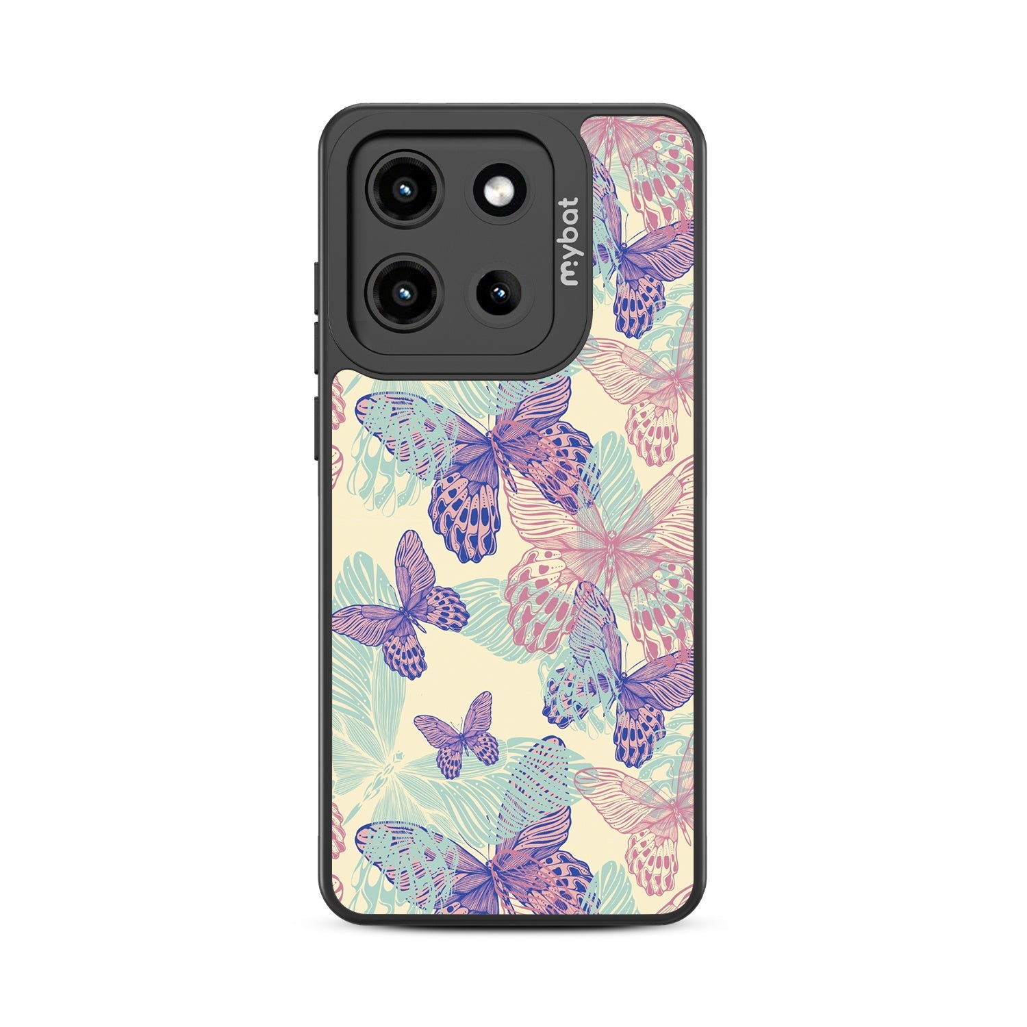 MyBat Design Lab Series Case for Motorola Moto G Stylus 5G (2025) / Moto G Stylus 5G (2026) - Butterflies