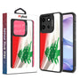 MyBat Design Lab Series Case for Motorola Moto G Stylus 5G (2025) / Moto G Stylus 5G (2026) - Lebanese Flag