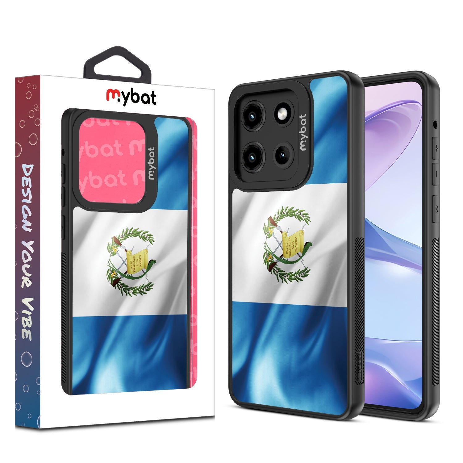 MyBat Design Lab Series Case for Motorola Moto G Stylus 5G (2025) / Moto G Stylus 5G (2026) - Guatemalan Flag