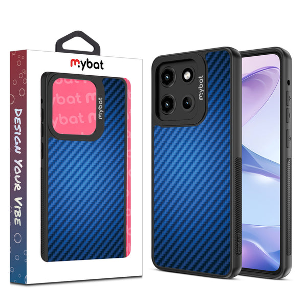 MyBat Design Lab Series Case for Motorola Moto G Stylus 5G (2025) / Moto G Stylus 5G (2026) - Blue Carbon Fiber - MMGS5G25CSLESMP084-1.jpg
