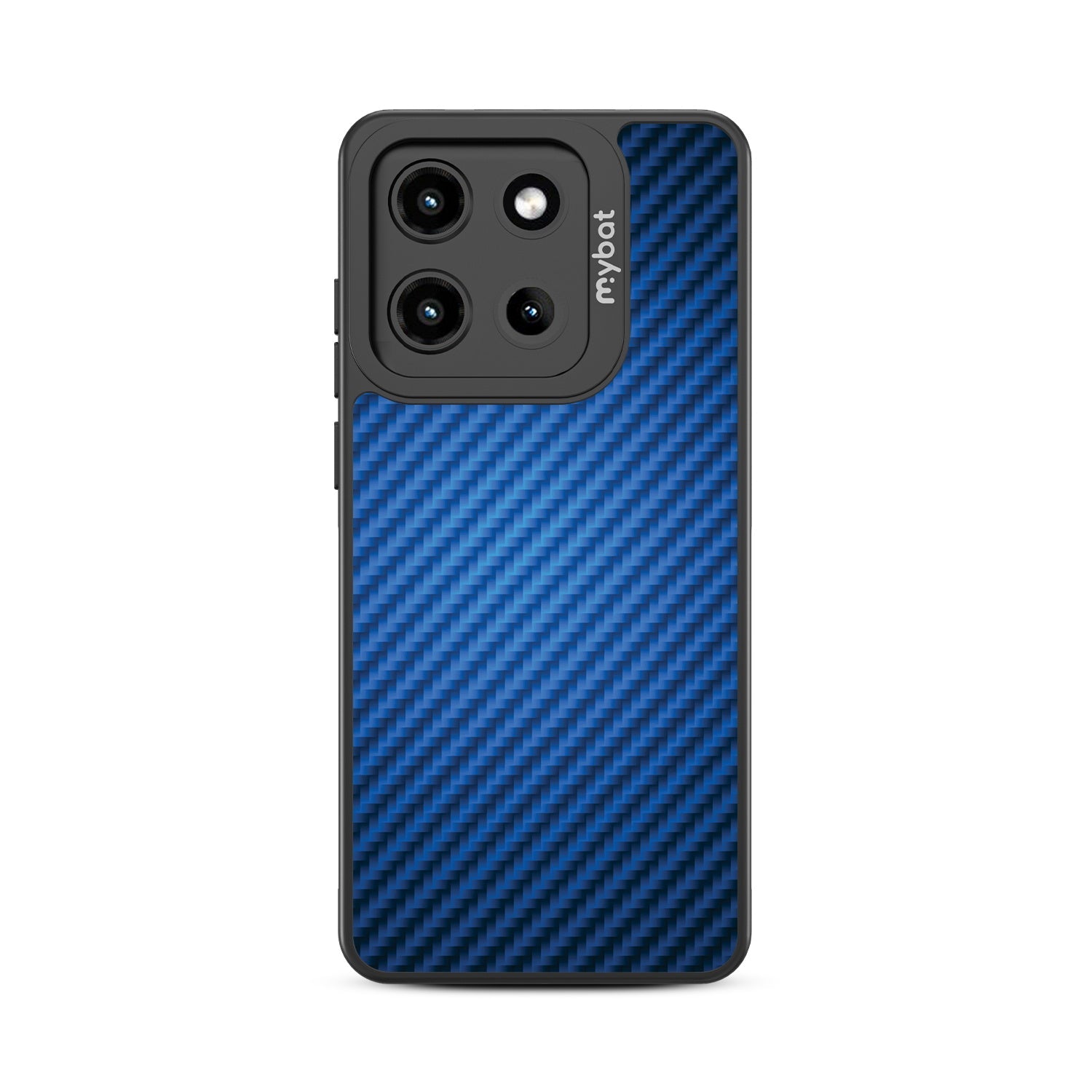 MyBat Design Lab Series Case for Motorola Moto G Stylus 5G (2025) / Moto G Stylus 5G (2026) - Blue Carbon Fiber