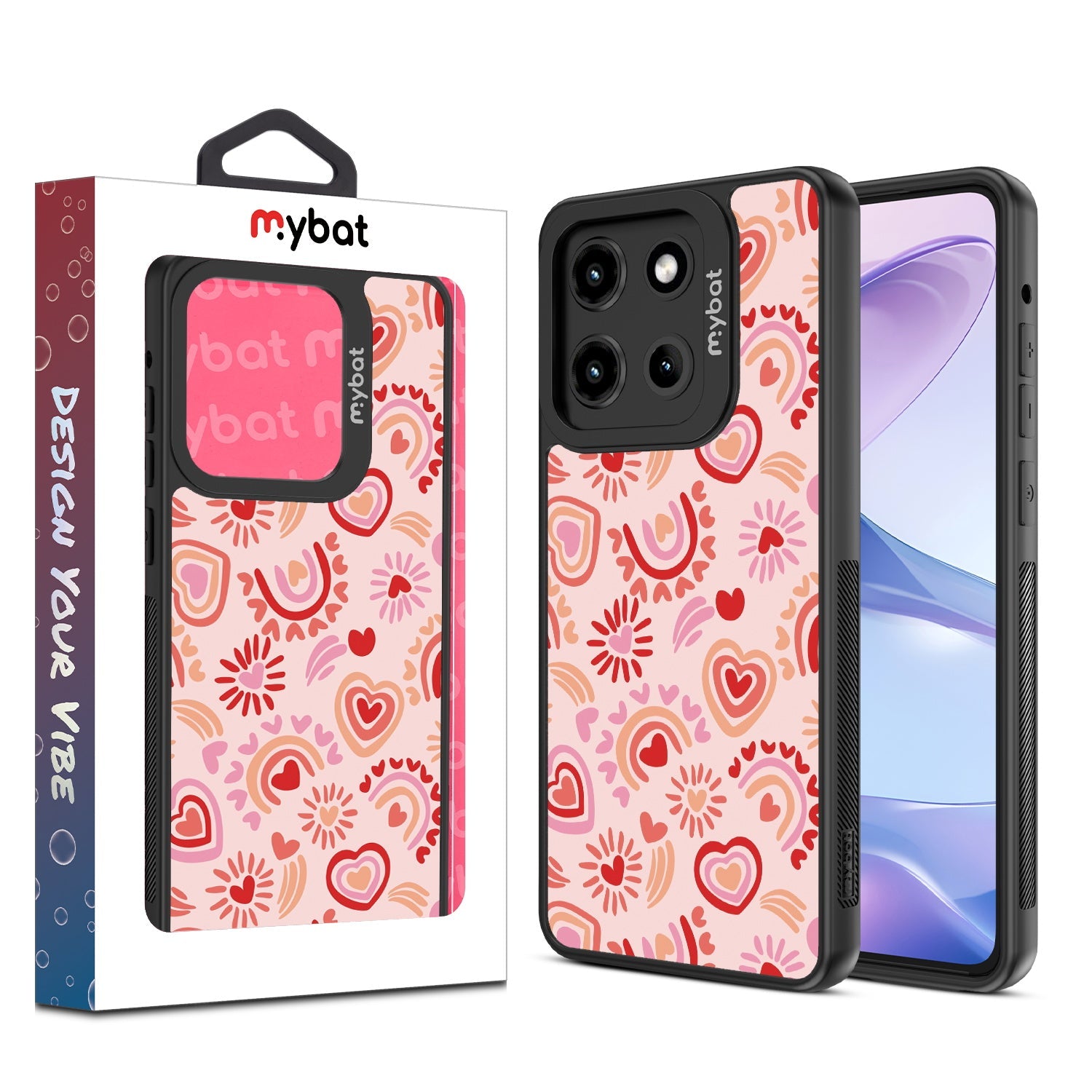 MyBat Design Lab Series Case for Motorola Moto G Stylus 5G (2025) / Moto G Stylus 5G (2026) - Beaming Love